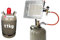 Rothenberger Industrial 4 teiliges Komplett-Paket: Gas Heizstrahler Aufsatzstrahler mit Zündung | 0,4 m Propangasschlauch | 1x Propankonstantregler 50 mbar und Propangas 11 kg leer