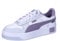 PUMA Carina Street, Sneakers Mujer, White Pale Plum Silver Mist, 38.5 EU