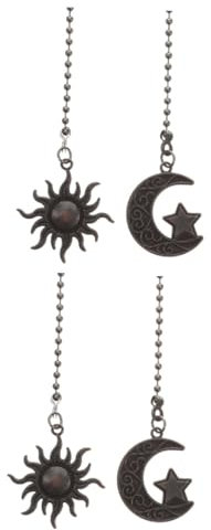 Uonlytech Catena Di Trazione Per Ventilatore Da Soffitto 2 Pezzi Stile Retrò Per Ventilatori Da Soffitto E