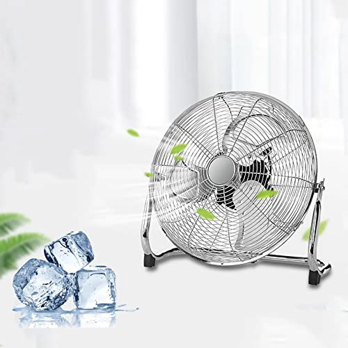 PGKTKCWH Ventilador de Piso de Alta Velocidad, Ventilador Industrial, 3 configuraciones de Velocidad, Ventilador de refrigeración portátil para Uso en el hogar/Gimnasio/Oficina, 20