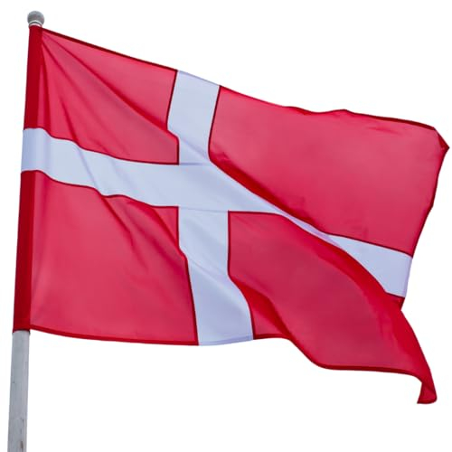 Europameisterschaften 2024 Welt Internationale Flaggen - (Dänemark, 90x150cm) Dänemark-Flagge 90x150cm