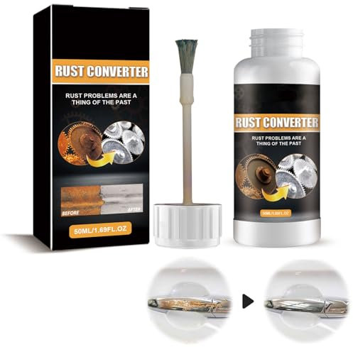 Convertidor de Oxido para Coche,Conversor de Oxido e Imprimación,Eliminador de Oxido,Eliminador óxido Metal,Eliminador Oxido Coche,Convertidor de Oxido,Convertidor Oxido,Quita Oxido Metal (Blanco)