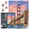 1000 Piece Jigsaw Puzzle The Golden Gate Bridge Jigsaw Puzzles for Adults San Francisco 1000 Piece Puzzles Educational Montessori Landscape Puzzle Finished Size 50x70cm