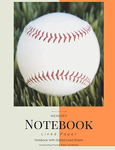 Notebook Lined Paper: Notebook With Dotted Lined Sheets, Handwriting Practice Paper Workbook volume 2