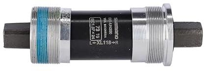 Shimano Herren BBUN300 Innenlager, Silber/Schwarz, One-Size