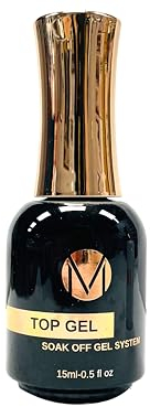 CÔEM - Premium Top Coat Gel „No Wipe“ Finish für Gelnägel geeignet für UV-Lampe 15 ml - Soak Off Überlack Oberlack für langanhaltende Gel Nägel - Nail Polish Topcoat für Shellac und Nagellack