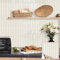 Alwayspon 10 Sheet 10''x10inch Beige 3D Vinyl Wall Tile Sticker Transfers, Peel and Stick Self-Adhesive Waterproof Splashback Stick on Tile Decals for Kitchen Bathroom Wall