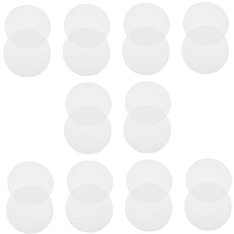DIYEAH 20 Stück Teiliges Runde Silikon Dampfgarer Matte aus Lebensmittelechtem Material Wiederverwendbare Antihaftbeschichtete Steamer Pads mit Atmungsaktivem Mesh für Knödel und