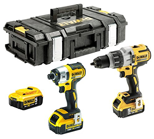 DeWalt DCK276P3 18V Li-Ion accu klopboor-/schroefmachine (DCD996) & slagschroevendraaier (DCF887) combiset (3x 5.0Ah accu) in koffer