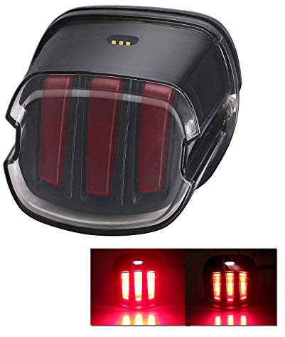 LED Rücklicht mit Blinker Kennzeichenbeleuchtung für HD Dyna Fatboy Road King Electra Glide Nightster Street Bob