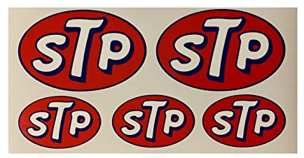 24/7stickers #668 / STP Aufkleber Set Vintage Racing USA V8 Hotrod Oldtimer Oldschool Retro Rennsport Sticker Bomb