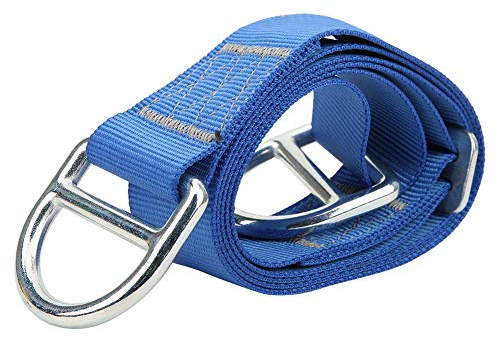 Keenso 1.5m Adjustable Climbing Webbing, Climbing Webbing Sling Flat Belt Rope Outdoor Rock Safety Connection Sling Training Facilities