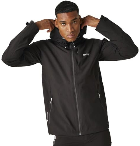 Regatta Mens Britedale Waterproof Jacket Black XXL