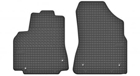 edecor Gummifussmatten Automatten Gummimatten Gummi Fußmatten für Citroen Berlingo II Bj. 2008 – 2018 VORNE