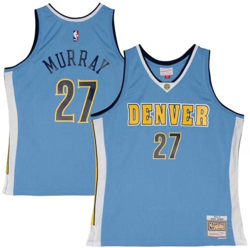 Mitchell & Ness Jamal Murray #27 Denver Nuggets 2016-17 Swingman NBA Trikot Blau
