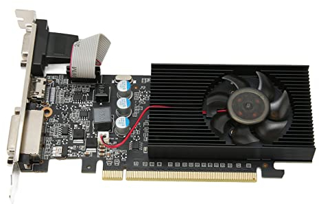 Computer Grafikkarte, 1 GB 64 Bit GDDR3 589 MHz 1000 MHz PCIE 2.0 Gaming Grafikkarten, mit HD MI/DVI/VGA Schnittstelle, Einzellüfter, für DirectX10.1