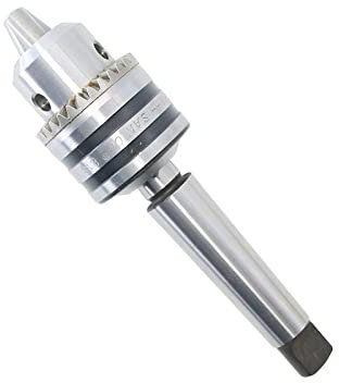 ICAMAS 1Set Morse tapper shank Drill Chuck Arbor Lathe CNC drill machine Wood MT1 MT2 MT3 MT4 B10 B12 B16 B18 0.6-6/1-10/1-13/3-16/5-20 (Size : MT1-B16(3-16mm))