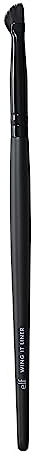 e.l.f. Wing It Pinceau eyeliner incurvé pour créer un eye-liner ailé, poignée de contrôle facile, fabriqué avec des poils synthétiques et sans cruauté envers les animaux
