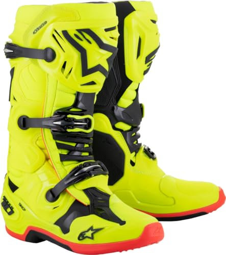 Alpinestars Stivali da motocross Tech 10 giallo taglia 44,5