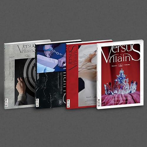 (NORMAL EDITION) DREAMCATCHER [VILLAINS] 9. Mini-Album (U/R/S/E – zufällige Version + 1ea Store Geschenk-Fotokarte) K-Pop versiegelt