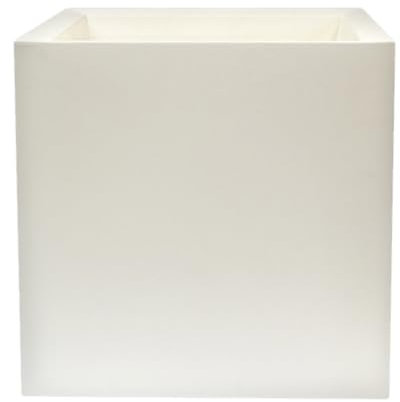 Maceta modelo cubo dan-i 57L blanco