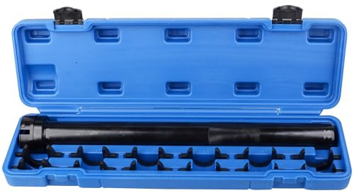 DAYUAN Inneres Spurstangen Werkzeug Set, Werkzeugsatz Für Innere Spurstangen Mit 1/2-Zoll-Antrieb, Metrische SAE-Größe Mit 12 Hahnenfuß