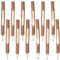 Sxutop 12 Stück Holzstifte Zweig Holzbleistifte aus Graphit Stifte Naturholz Zweig Personalisierte Bleistifte Holz Bleistift Zweig Baum Bleistift für Kindergeburtstag, Wald-Partygeschenke, Büro