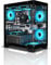 XYRAMAX Gaming PC for Gamers, AMD Ryzen 5 5600, Nvidia RTX 4060 8GB DDR6 Graphics, 16GB RAM, 1TB NVMe SSD, Prebuilt Desktop With Black Mesh RGB Case, WiFi, Windows 11