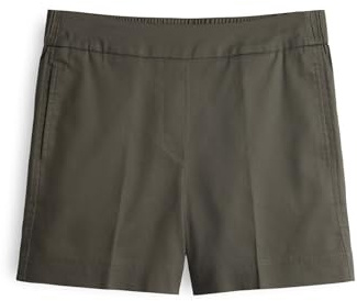 OPUS Damen Shorts | MINGAH Shorts aus Baumwoll Leinen Mix Olive Leaf, 40