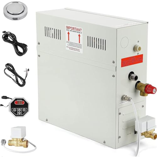 DDZJTPP Dampf-Duschgenerator, Automatischer Edelstahl-Dampferzeuger, Haushalts-Dampf-Sauna-Dampfbad-Maschine Für Entspannung, Spa-Raum, Hohe Effizienz Und Energieeinsparung,220V-3.0kw