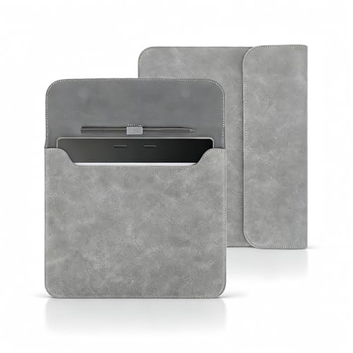 MENDUNER Universelle Magnetische Hülle für Kindle Scribe 2022 2024 10,2 Zoll, Kobo Elipsa 10,3 Zoll, E Reader Schutztasche (dunkelgrau)