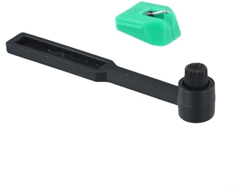 AT-VMN95E Replacement Stylus for Audio-Technica VM95 Series Cartridges with Elliptical Diamond Tip and Cleaning Brush