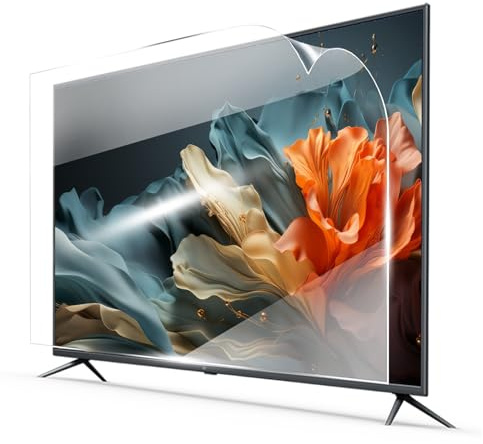 40-50Inch TV Screen Protector, Anti Blue Light & Anti-Glare Matte Film Anti-Fingerprint Coating Reduces Reflections Eye Fatigue While,32inch 698x392mm