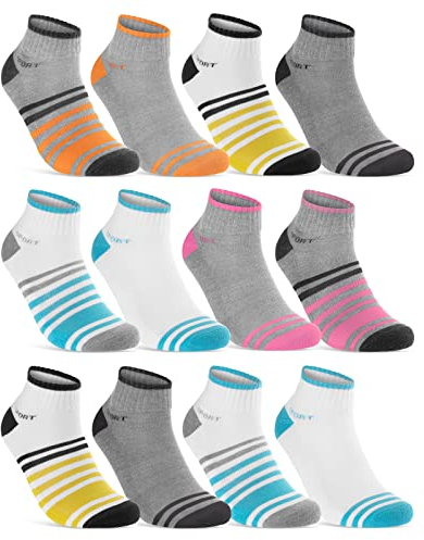 Sportsocken Damen Sneaker Socken Baumwolle verstärkte Frotteesohle 36850/23 WP (6 Paar 35-38)