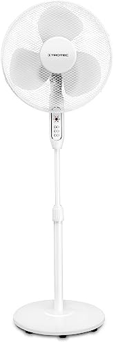 TROTEC TVE 25 S Ventilateur sur Pied | 3 Vitesses | 80 °-Oscillation | 40 W