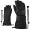 Ziener Erwachsene MILAN AS glove SB Snowboard-Handschuhe, black hb, 7.5 (S)