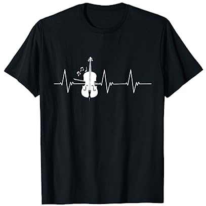 Cellospieler Herzschlag Cello T-Shirt