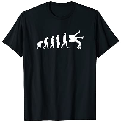 Ringer Evolution Geschenk für Ringkämpfer I Ringsport T-Shirt