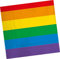 20 Servietten * REGENBOGEN FARBEN * für Party und Geburtstag | Mottoparty Kindergeburtstag Napkins Pride Gay LGBT