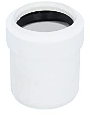 HT Rohr Reduktionsstück Ø DN 50/32 mm | Abwasser Kunststoff Abflussrohr Kurz Kunststoffreduktion PVC PP Verbindung Anschlussstück Abwasserreduktion