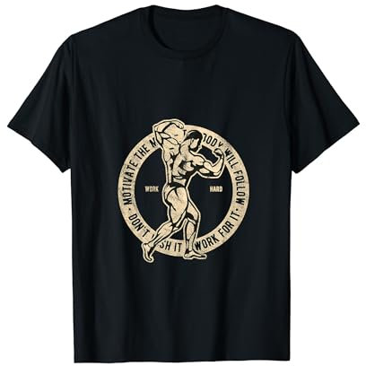Bodybuilder Old School Vintage 80er Kraftsport Bodybuilding T-Shirt