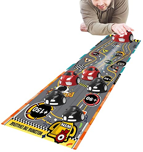 KIXS Tisch-Curling-Spiel | Tabletop-Curling-Spielset für Erwachsene,Table Top Fun Family Games Curling-Brettspiel-Sets für Reisen und drinnen