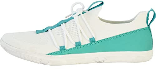 BALLOP Damen Laufschuhe Tilava Barfußschuh Textil Freizeit Sport Schuhe Uni Tilava weiß Barfuß