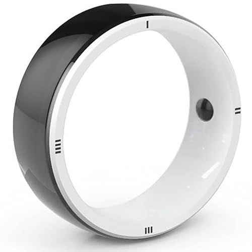 CYTBEK Smart Ring IC/ID/NFC-Lesegerät mit 2 Gesundheitssteinen, tragbare NFC-Geräte mit virtuellem Anruf und SOS, kompatibel mit iOS und Android