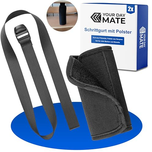 Crotch Strap and Harness Protector Set for highchair, 2 Pack, Black, Harness Straps Compatible with Hauck Alpha Beta, Stokke Tripp Trapp, roba Sit Up, Soft Neoprene Cover