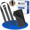 Set di protezioni per cintura inguinale e imbracatura per seggiolone, 2 pz, Nero, cinghie per imbracatura compatibili con Hauck Alpha Beta, Stokke Tripp Trapp, copertura in neoprene morbido