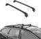 TURTLE kompatibel mit Opel Zafira B 2005-2011 Air2 Dachträger | SCHWARZ