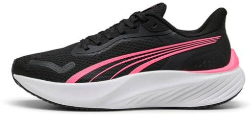 PUMA Unisex Pounce LITE Straßen-Laufschuh, Black-Sun Struck, 36 EU