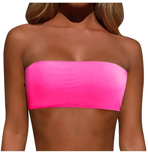 Bikini Haut Femmes | Bretelles Amovibles ou Sans | Soutien-Gorge