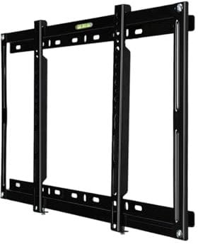 Support mural TV avec plateau de rangement pour TV LED LCD mince 2642 pouces économiseur d'espace support mural décoratif